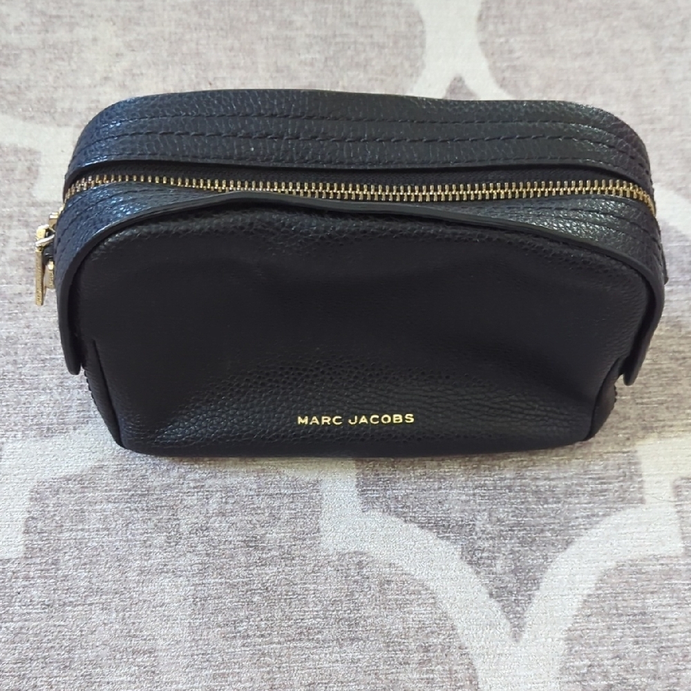 Marc Jacobs Black Leather Crossbody Bag E-the Squeeze - Picture 8 of 9
